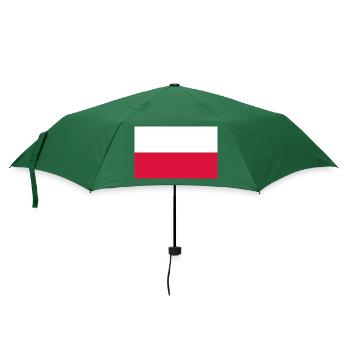 Polen - Regenschirm (klein) - Flaschengrün - Vorne