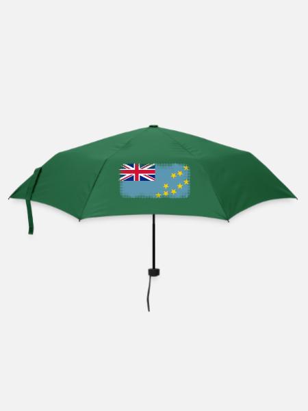 Tuvalu Tuvalu - Regenschirm (klein) - Flaschengrün