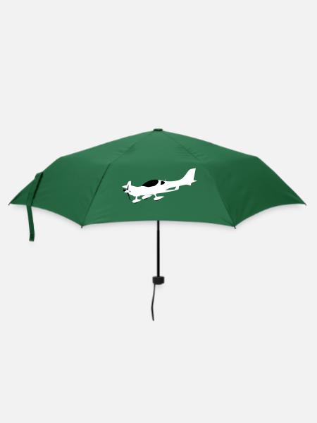 wt 9 Ultraleichtflugzeug UL Pilot Flugzeug - Regenschirm (klein) - Flaschengrün