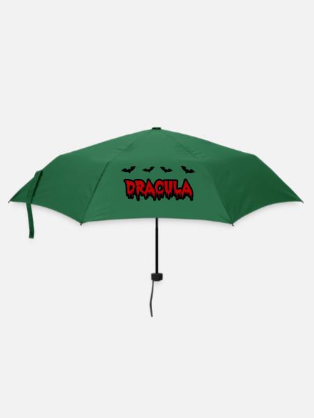Dracula - Regenschirm (klein) - Flaschengrün