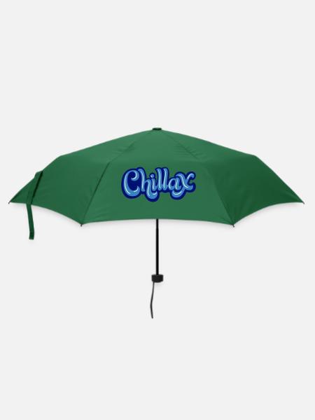 Chill - Regenschirm (klein) - Flaschengrün