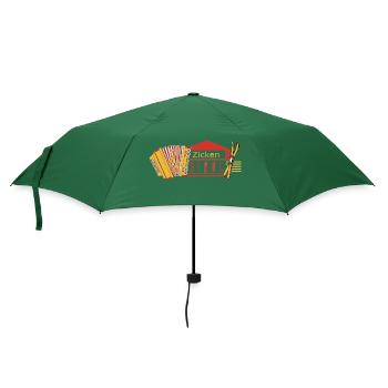 Zickenstadl - Regenschirm (klein) - Flaschengrün - Vorne