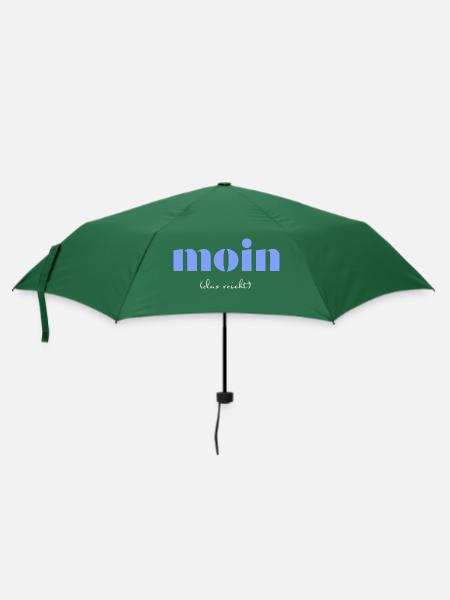 moin - Regenschirm (klein) - Flaschengrün