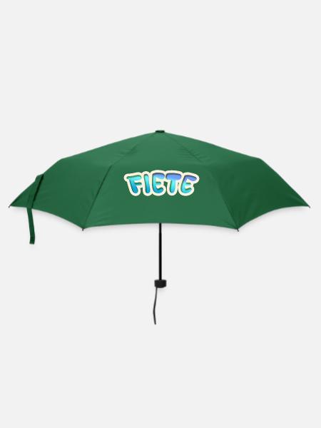 Job Fiete - Regenschirm (klein) - Flaschengrün
