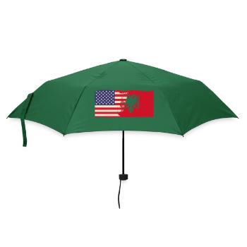 Republik Albanien Albania Shqipëria Tirana Albaner - Regenschirm (klein) - Flaschengrün - Vorne