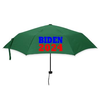 Joe biden 2024 - Regenschirm (klein) - Flaschengrün - Vorne