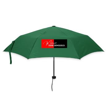 Demogeld Millionär – Millionär dank Demogeld. - Regenschirm (klein) - Flaschengrün - Vorne