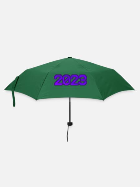 Computer 2023 - Regenschirm (klein) - Flaschengrün