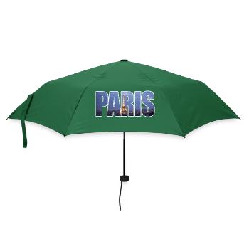 paris - Regenschirm (klein) - Flaschengrün - Vorne
