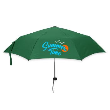 Summer Time - Regenschirm (klein) - Flaschengrün - Vorne