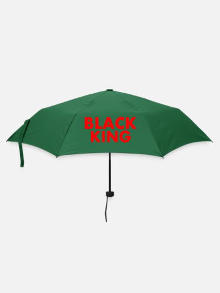 Black king - Regenschirm (klein) - Flaschengrün