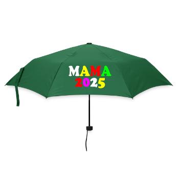 Mama 2025 - Regenschirm (klein) - Flaschengrün - Vorne