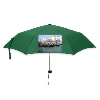 Venedig - Regenschirm (klein) - Flaschengrün - Vorne