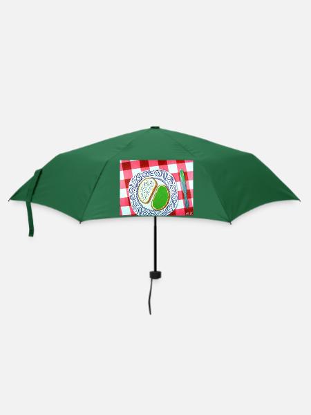Unser tägliches Brot gibst du uns heute - Regenschirm (klein) - Flaschengrün