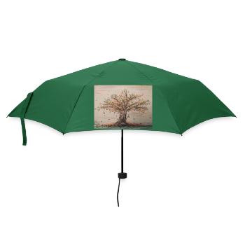 Herbst 2022 - Regenschirm (klein) - Flaschengrün - Vorne