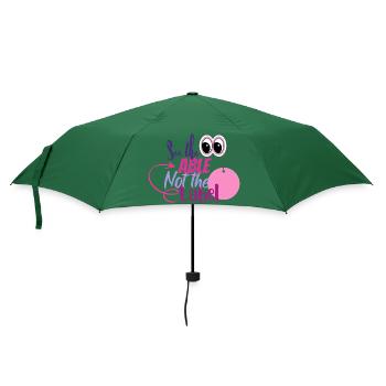 Sehen Sie die in der Lage nicht das Etikett - Regenschirm (klein) - Flaschengrün - Vorne