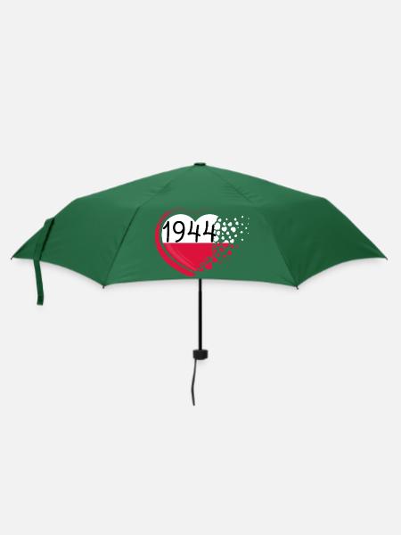 Polen 1944 - Regenschirm (klein) - Flaschengrün