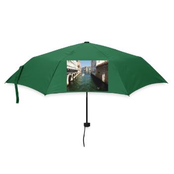 Sommer in Venedig - Regenschirm (klein) - Flaschengrün - Vorne