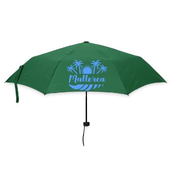 mallorca - Regenschirm (klein) - Flaschengrün - Vorne