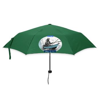 fischer - Regenschirm (klein) - Flaschengrün - Vorne