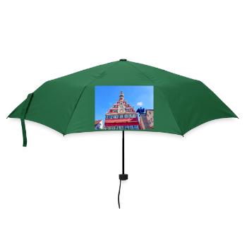 Altes Rathaus Esslingen am Neckar - Regenschirm (klein) - Flaschengrün - Vorne