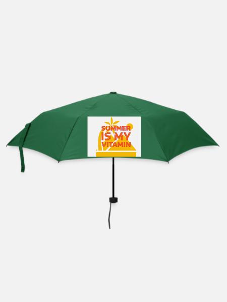 Sommer - Regenschirm (klein) - Flaschengrün