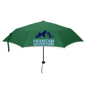 mountain adventure - Regenschirm (klein) - Flaschengrün - Vorne