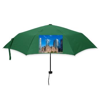 Altes Rathaus, Toronto, Kanada - Regenschirm (klein) - Flaschengrün - Vorne