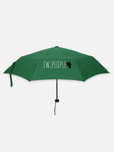 EW, Leute! - Regenschirm (klein) - Flaschengrün