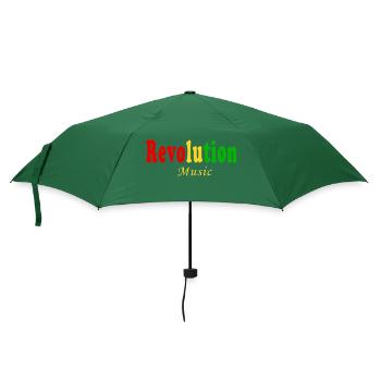 Musik der Revolution - Regenschirm (klein) - Flaschengrün - Vorne