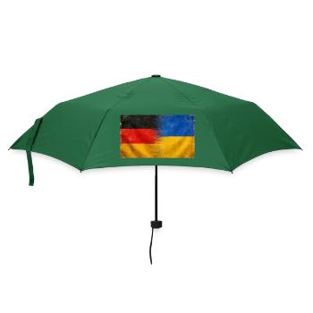 Fierté nationale Allemagne Origine en Ukraine - Parapluie standard - vert bouteille - Devant