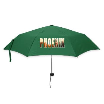 phoenix - Regenschirm (klein) - Flaschengrün - Vorne