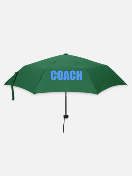 Coach - Regenschirm (klein) - Flaschengrün