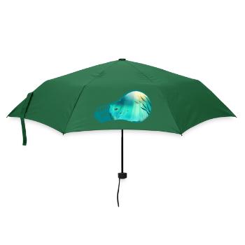 Glühbirne Unterwasser - Regenschirm (klein) - Flaschengrün - Vorne