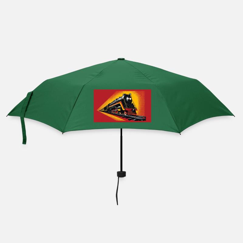 Train 1 2 - Parapluie standard - vert bouteille