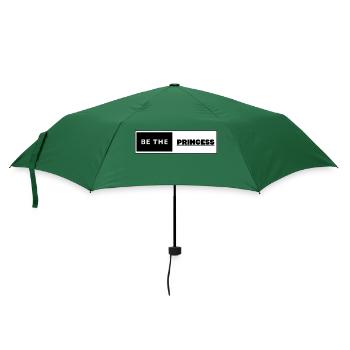 Be The Princess - Regenschirm (klein) - Flaschengrün - Vorne