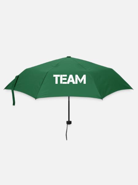 team - Regenschirm (klein) - Flaschengrün