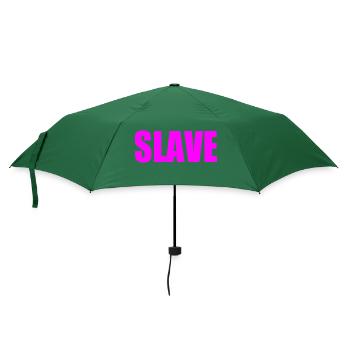 Slave - Regenschirm (klein) - Flaschengrün - Vorne