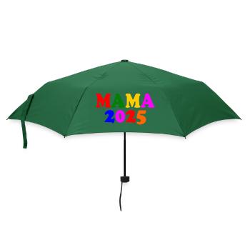 Mama 2025 - Regenschirm (klein) - Flaschengrün - Vorne