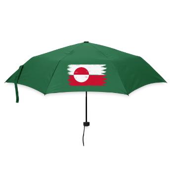 Les drapeaux aiment le vintage - Parapluie standard - vert bouteille - Devant