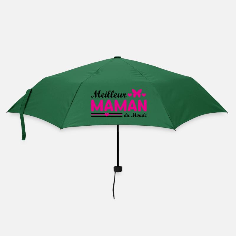 Beste Mutter der Welt - Regenschirm (klein) - Flaschengrün