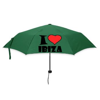 Ibiza - Regenschirm (klein) - Flaschengrün - Vorne