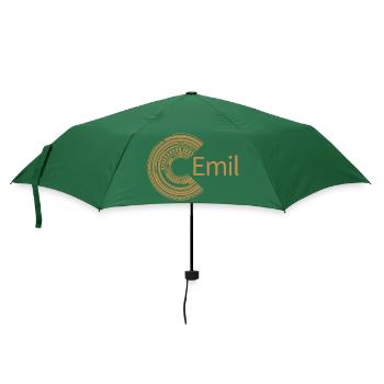 Für Emil - Regenschirm (klein) - Flaschengrün - Vorne