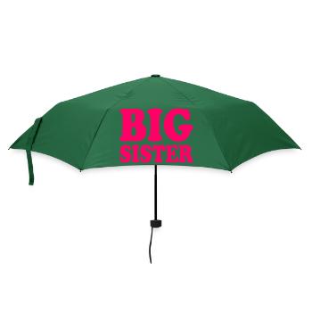 Big sister - Regenschirm (klein) - Flaschengrün - Vorne