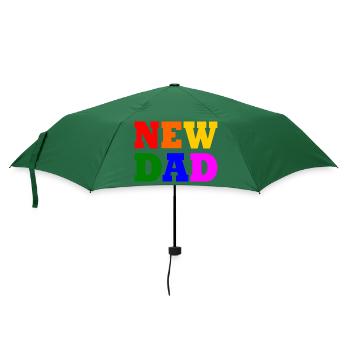 New dad - Regenschirm (klein) - Flaschengrün - Vorne