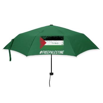 FREIER PALÄSTINA - Regenschirm (klein) - Flaschengrün - Vorne