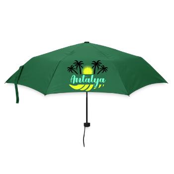 antalya - Regenschirm (klein) - Flaschengrün - Vorne