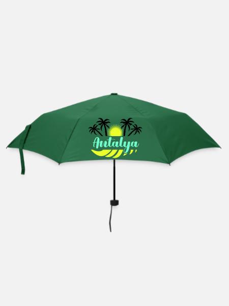 antalya - Regenschirm (klein) - Flaschengrün