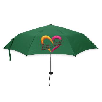 ERSTE LIEBE - Regenschirm (klein) - Flaschengrün - Vorne