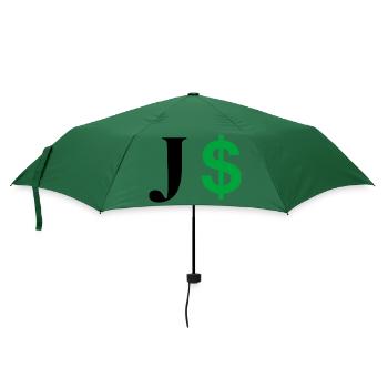 Buchstabe j Dollar - Regenschirm (klein) - Flaschengrün - Vorne